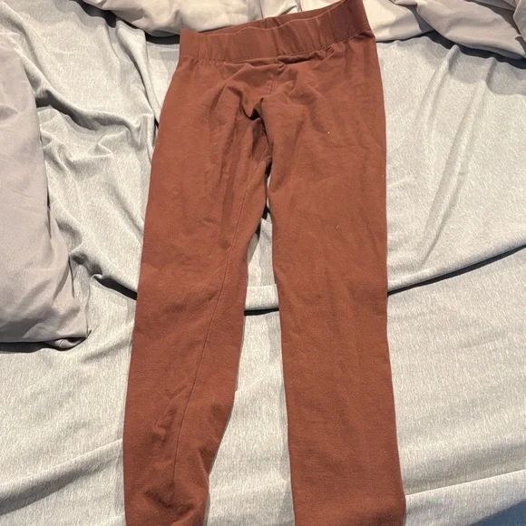 Forever 21 Women's Extra Small Brown Leggings - Picture 2 of 2